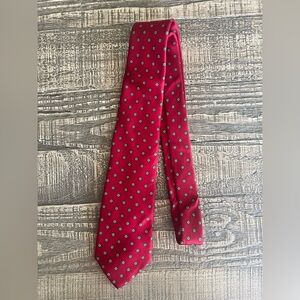 Vintage YSL Yves Saint Laurent Necktie Red